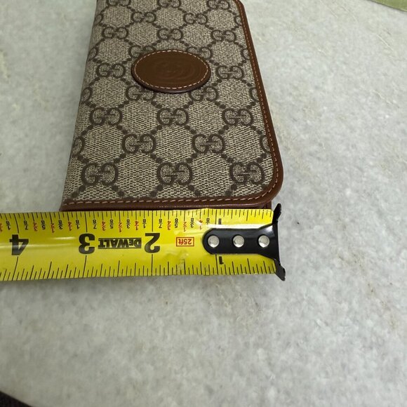 GUCCI GG Bi-fold Wallet Folio iPhone 15 Case 760184 - Picture 12 of 12